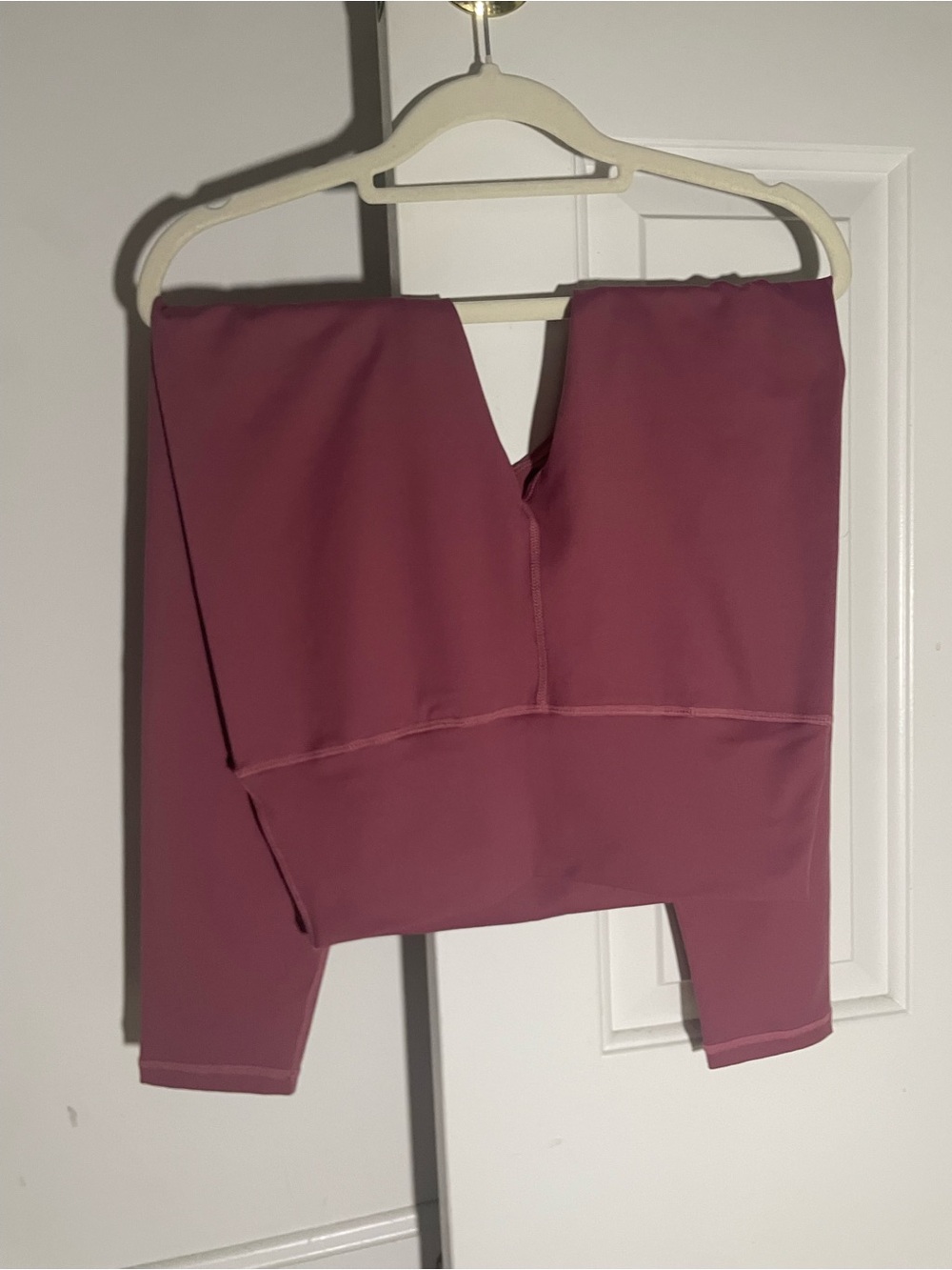 Women's High-Waist Leggings in Dusty Rose